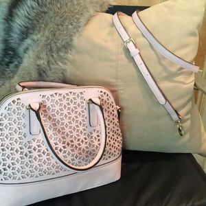 Pink, baby pink, handbag